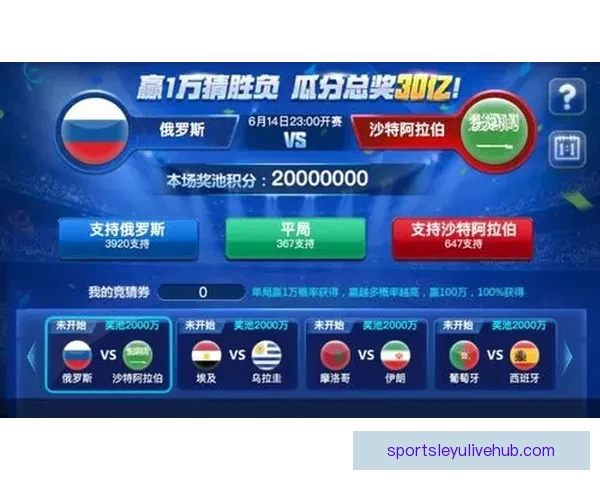 世界杯竞猜胜负分析技巧与球队实力走势深度解读助你提高预测命中率